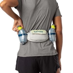 Nathan Trail Mix Plus Insulated Hydration 2 Bottles Belt